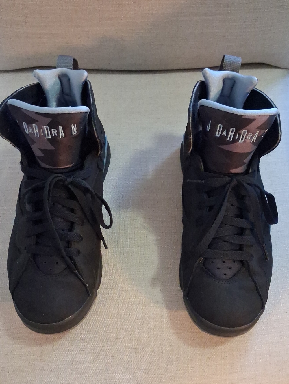 Jordan Black High-Top Sneakers
